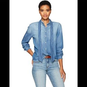 Joe's Jeans Women's Deconstructed Denim Shirt NWT